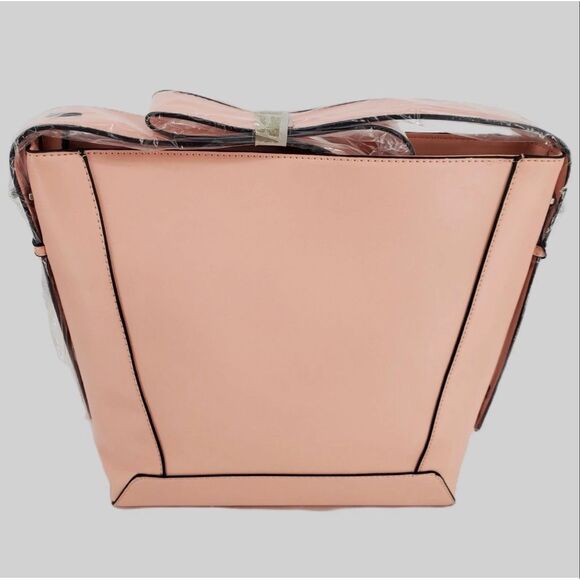 French Connection Mellow Peach Olympia Bucket Shoulder Bag - Picture 3 of 8